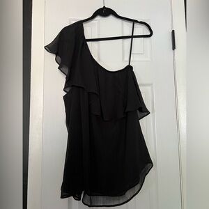 Torrid one shoulder top